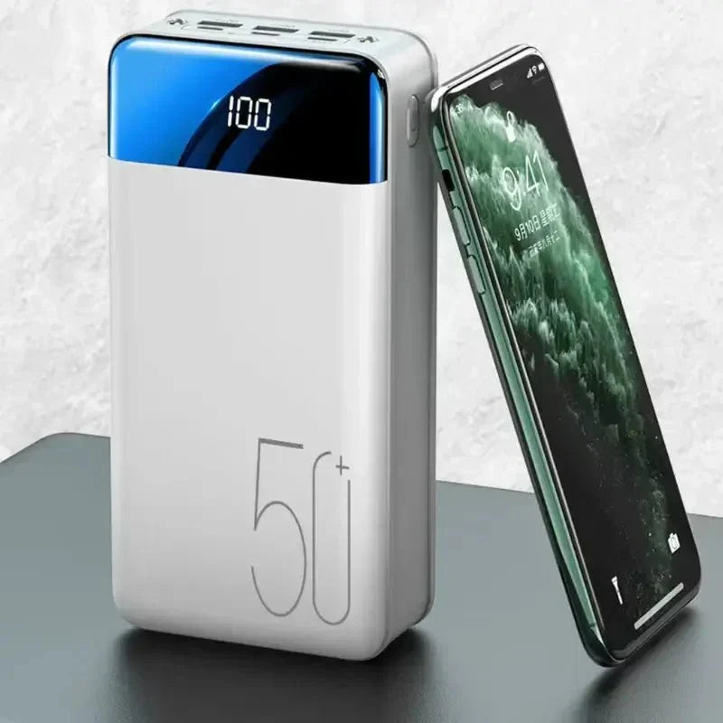 Power Bank 50,000mAh Multi-Port Fast Charging