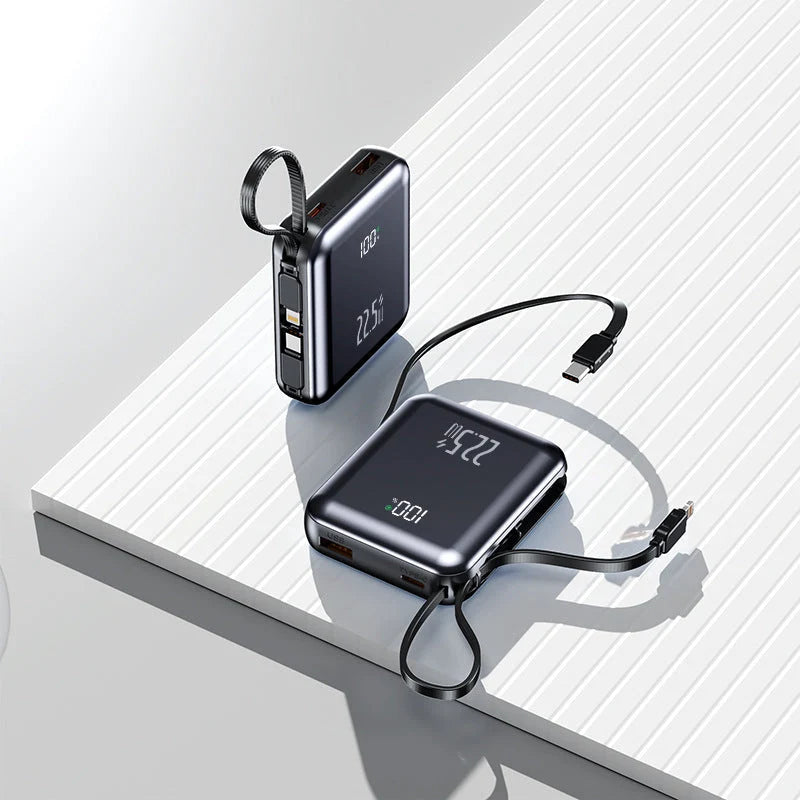 Power Bank Digital Charge Display Multiple USB Ports