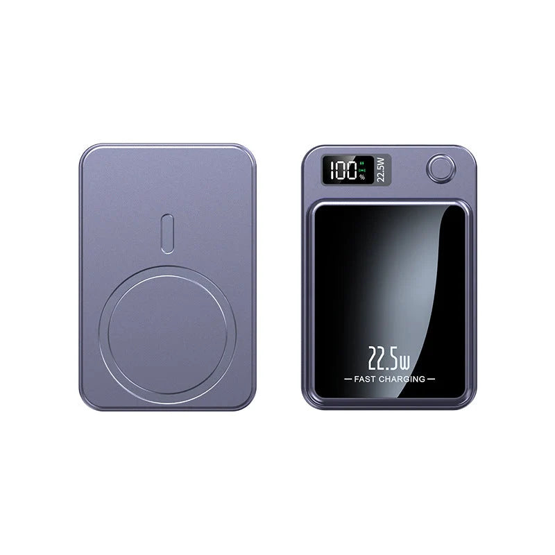 Power Bank Fast Wired Charging Qi Wireless Charging
