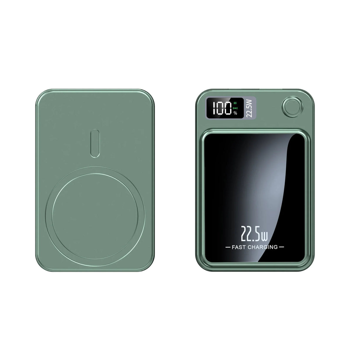 Power Bank Fast Wired Charging Qi Wireless Charging