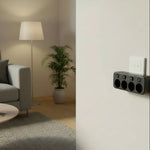 Power Strip 4 Outlets USB Charging Child Safety Lock