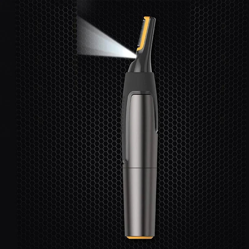 Precision Grooming Trimmer LED Light Washable Head Cordless AA Power