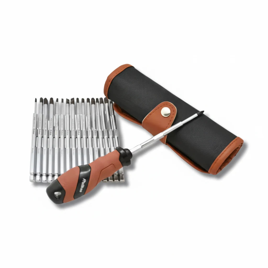 Precision Screwdriver Set 16 Bits S2 Steel Magnetic Tips