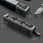 Precision Screwdriver Set Adjustable Torque USB-C 40 Magnetic Bits