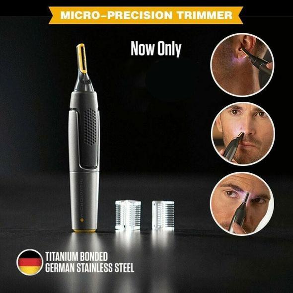 Precision Trimmer Ultra-Thin Titanium-Infused Blade Cordless LED