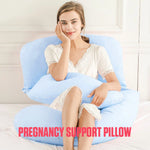 Pregnancy Pillow U-Shaped Ergonomic Full-Body Support