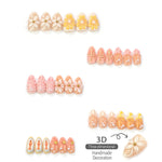 Press-On Nail Kit Intricate Artistic Designs & Long-Lasting Wear