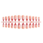 Press-On Nail Set Festive Holiday Designs Strong Adhesive
