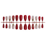 Press-On Nails 3D Embellished Self-Adhesive