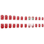 Press-On Nails Christmas Acrylic Set of 24