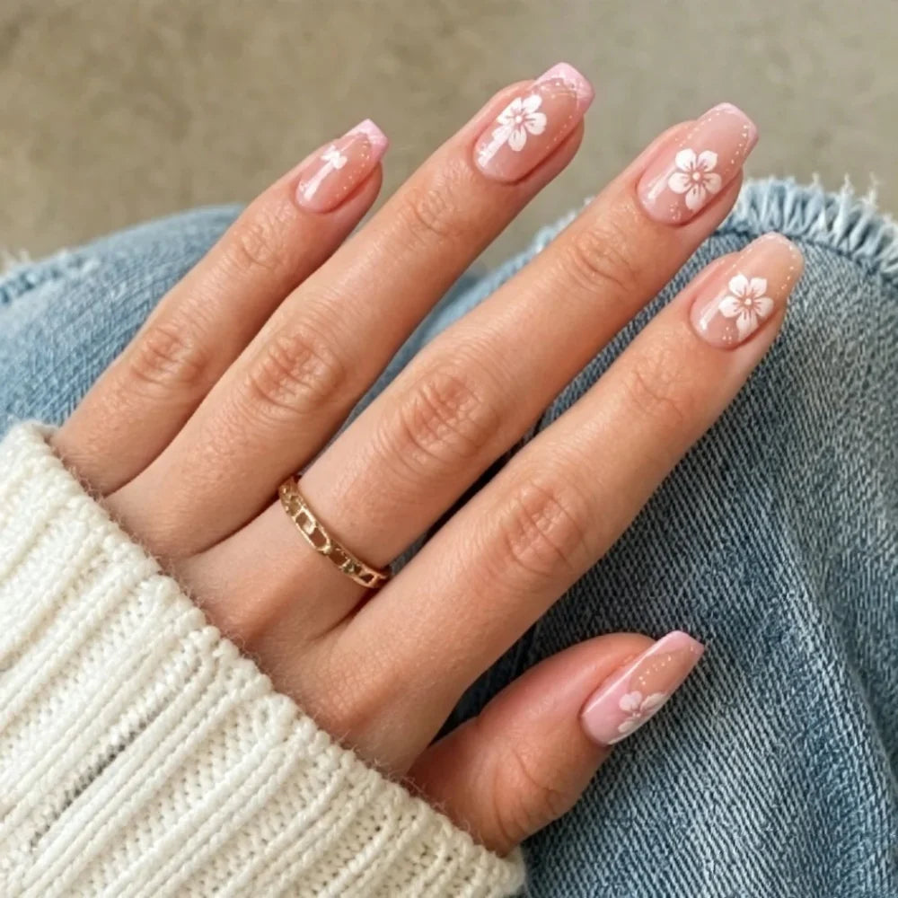 Press-On Nails Festive Designs Buffing Strips & Gel Polish