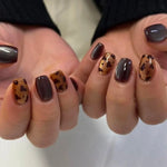 Press-On Nails Festive Designs Buffing Strips & Gel Polish
