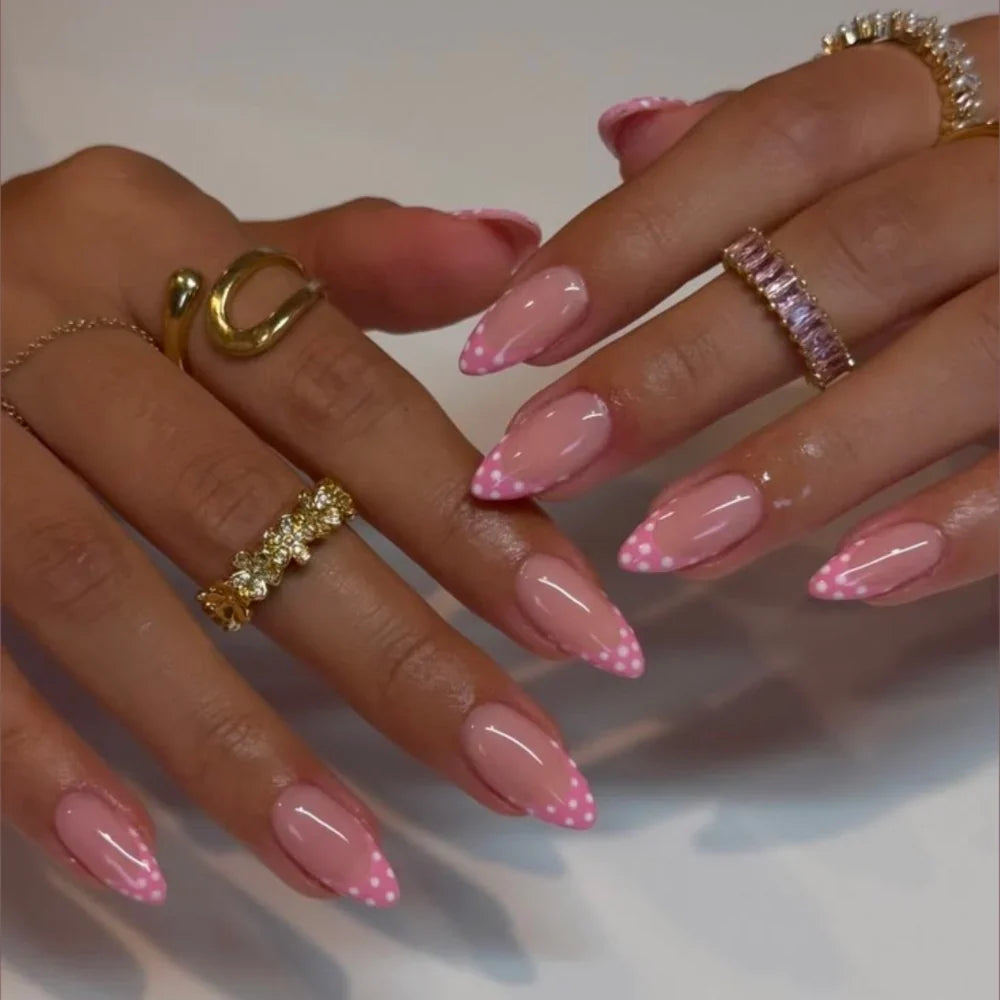 Press-On Nails Festive Designs Buffing Strips & Gel Polish