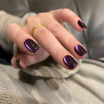 Press-On Nails Festive Designs Gel Polish & Buffing Strips