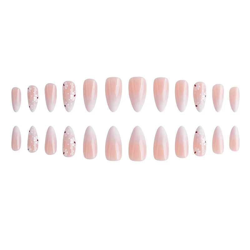 Press-On Nails Festive Designs Gel Polish & Buffing Strips
