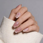 Press-On Nails Festive Designs Gel Polish & Buffing Strips