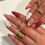 Press-On Nails Festive Designs Gel Polish & Buffing Strips