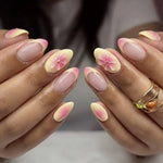 Press-On Nails Festive Designs Gel Polish & Buffing Strips