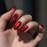 Press-On Nails Festive Designs Gel Polish & Buffing Strips