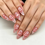 Press-On Nails Festive Designs Gel Polish & Buffing Strips