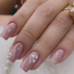 Press-On Nails Festive Holiday Designs Chip Resistant