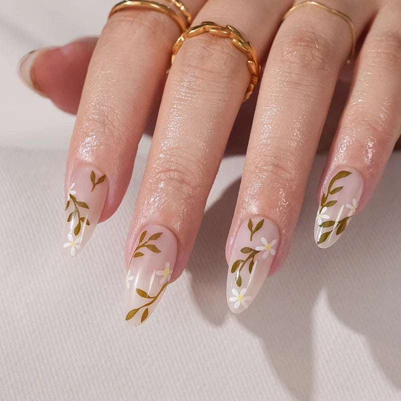 Press-On Nails Festive Holiday Designs Chip Resistant
