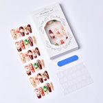 Press-On Nails Holiday Designs Easy Application