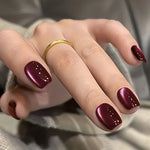 Press-On Nails Holiday Peel-And-Press Reusable & Durable