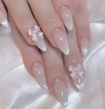 Press-On Nails Holiday Peel-And-Press Reusable & Durable