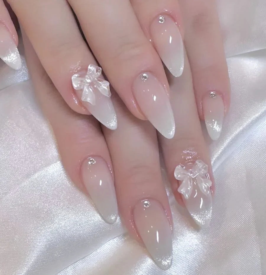 Press-On Nails Holiday Peel-And-Press Reusable & Durable