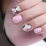 Press-On Nails Peel-And-Press Holiday Gel Finish