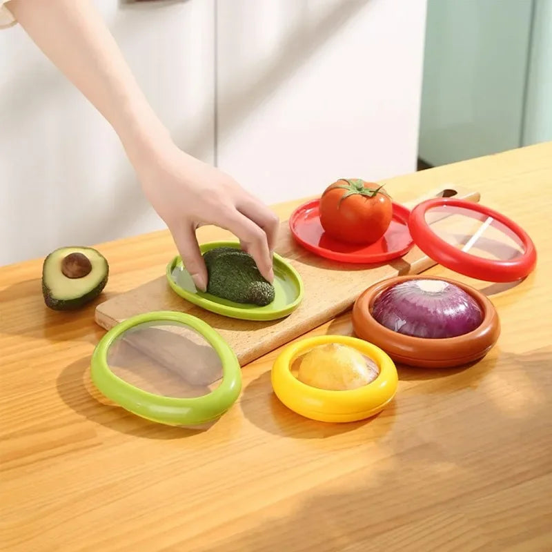 Produce Storage Container Twist-Seal Lid Reusable