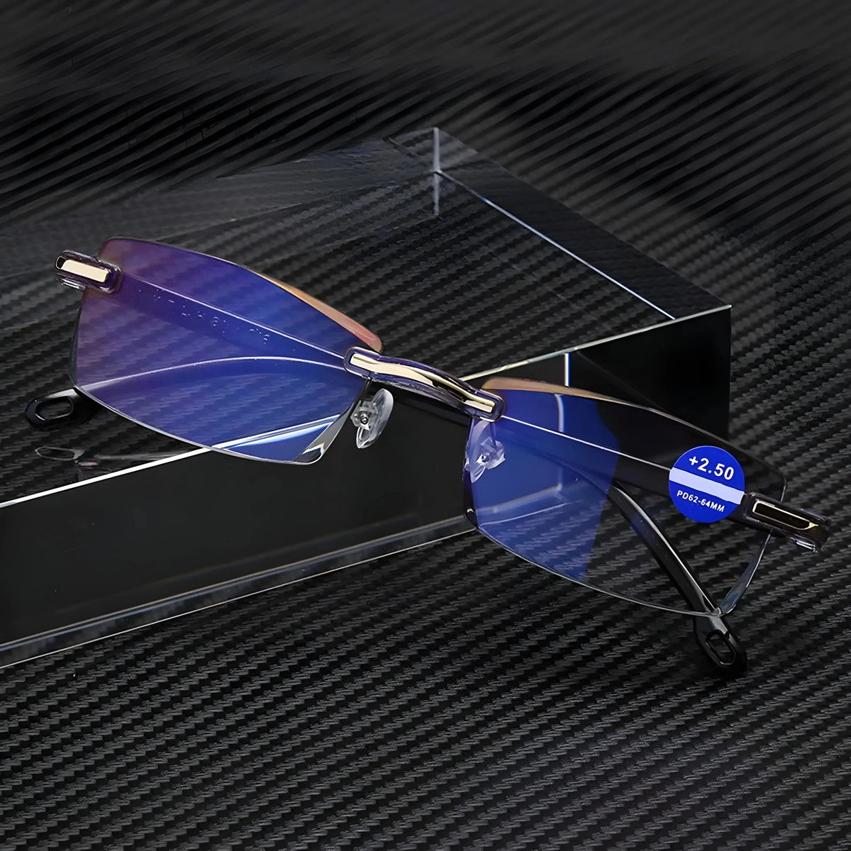 Progressive Glasses Blue Light Filtering UV400 Protection