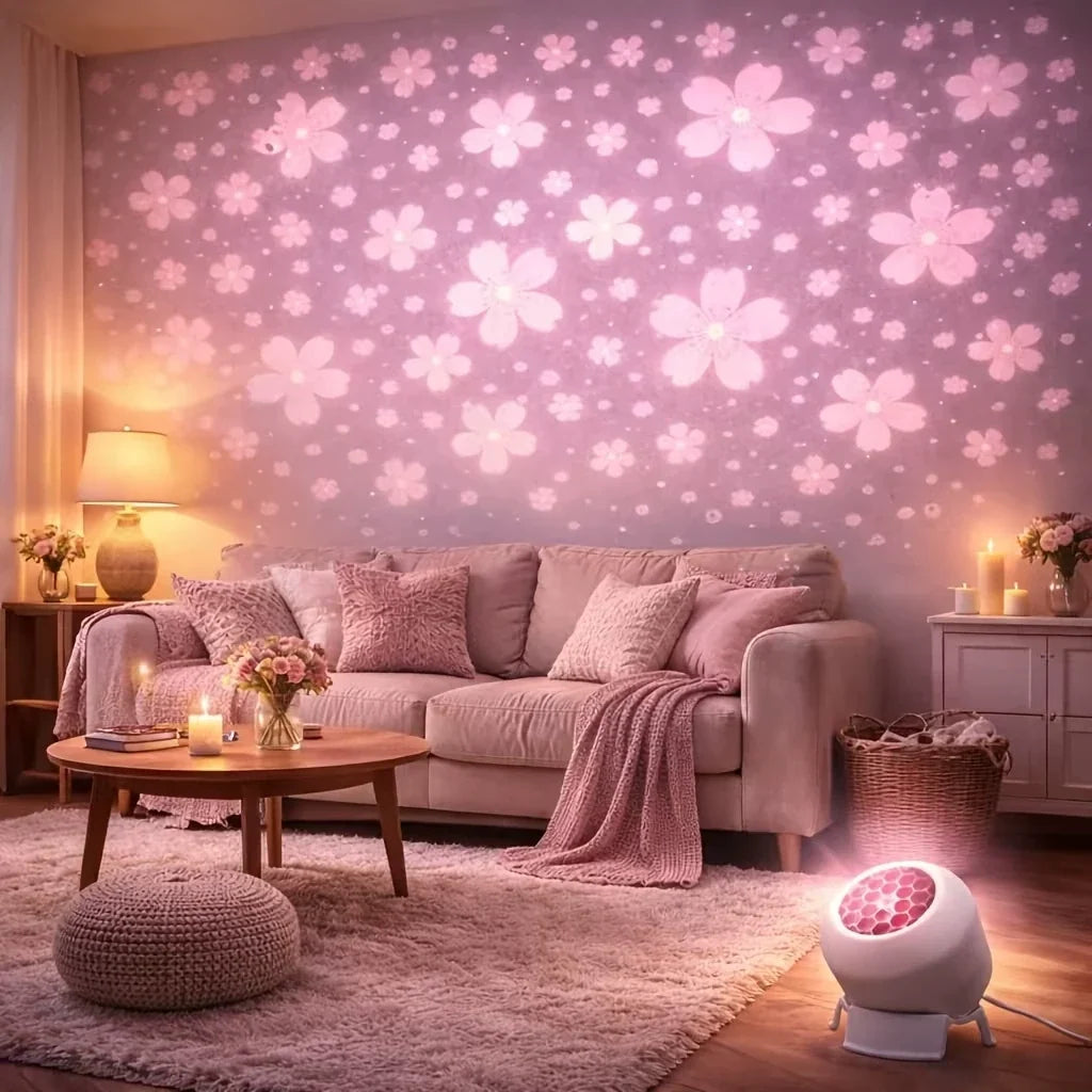 Projection Night Light Themed Scene USB Powered