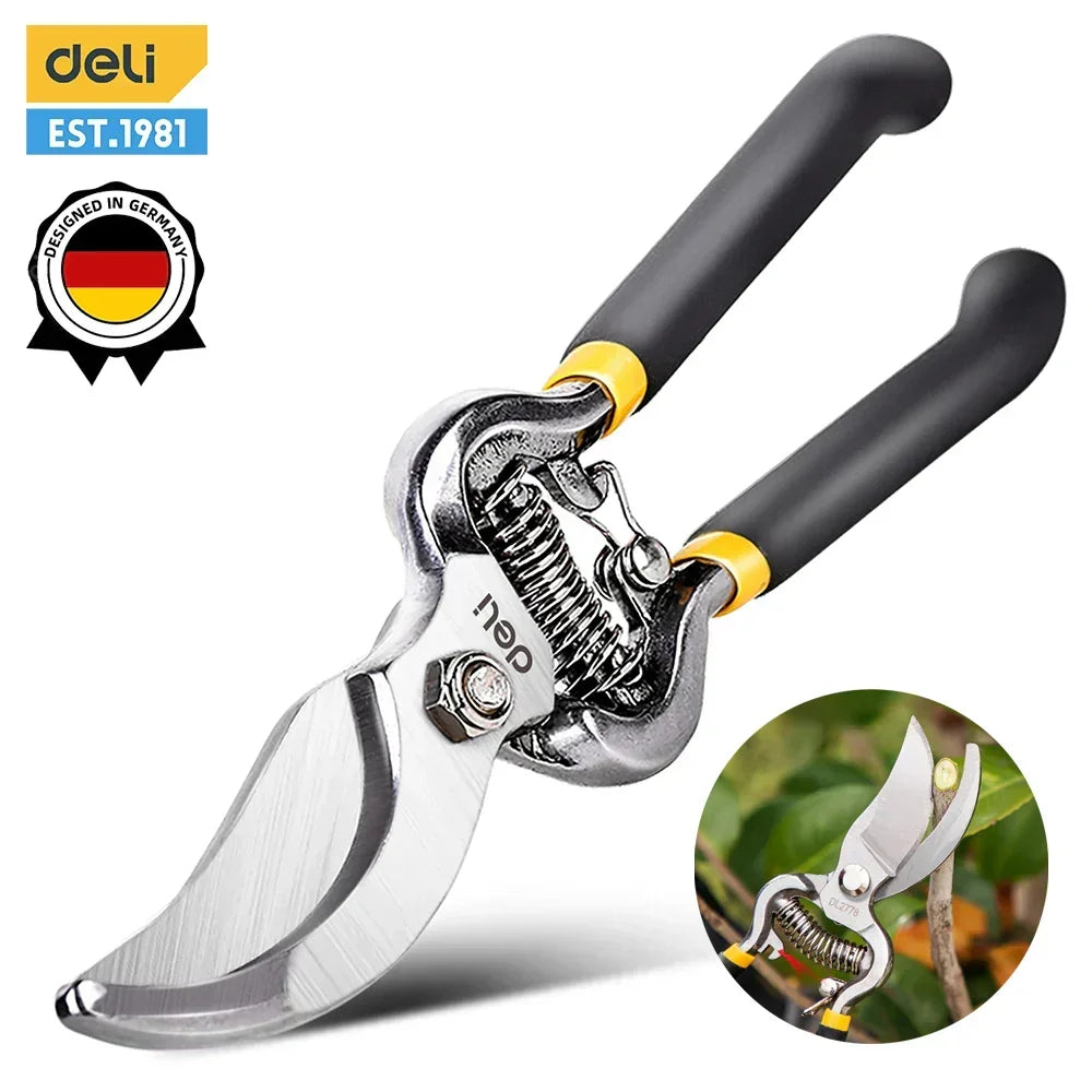 Pruning Shears 55 Carbon Steel Ergonomic Non-Slip Handle