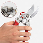 Pruning Shears Carbon Steel Blade Ergonomic Aluminum Handle
