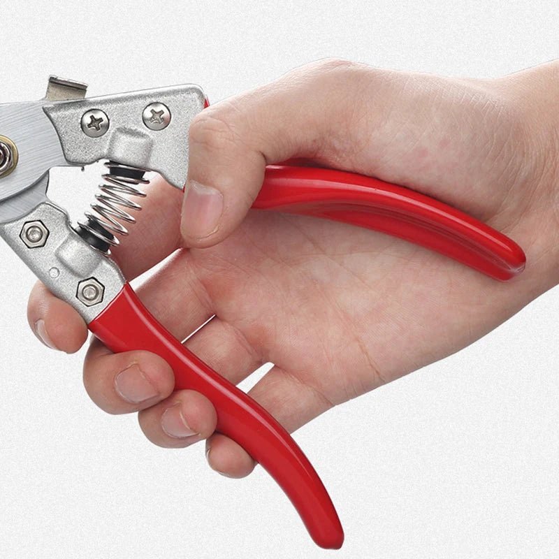 Pruning Shears Carbon Steel Blade Ergonomic Aluminum Handle