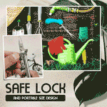 Pruning Shears Carbon Steel Ergonomic Grip & Safety Lock