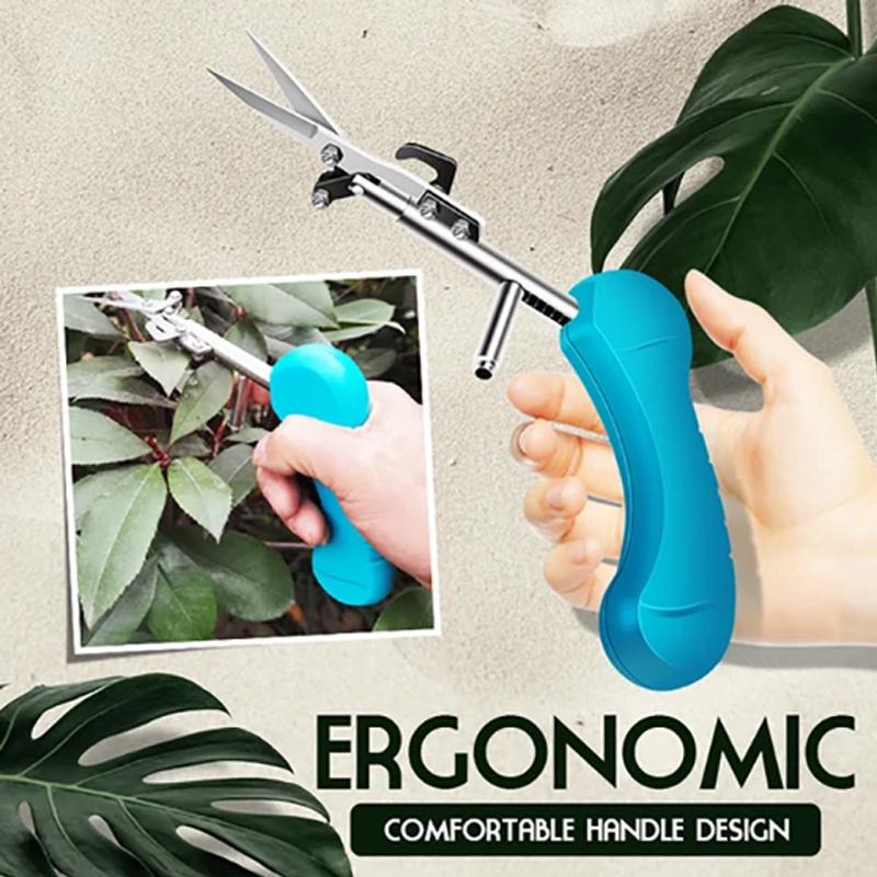 Pruning Shears Carbon Steel Ergonomic Grip & Safety Lock