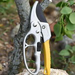 Pruning Shears Ergonomic Rubberized Grip Sharp Blades
