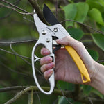 Pruning Shears Ergonomic Rubberized Grip Sharp Blades