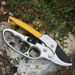 Pruning Shears Ergonomic Rubberized Grip Sharp Blades