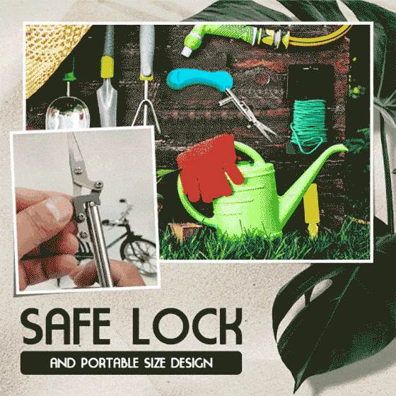 Pruning Shears High-Carbon Steel Safety Lock