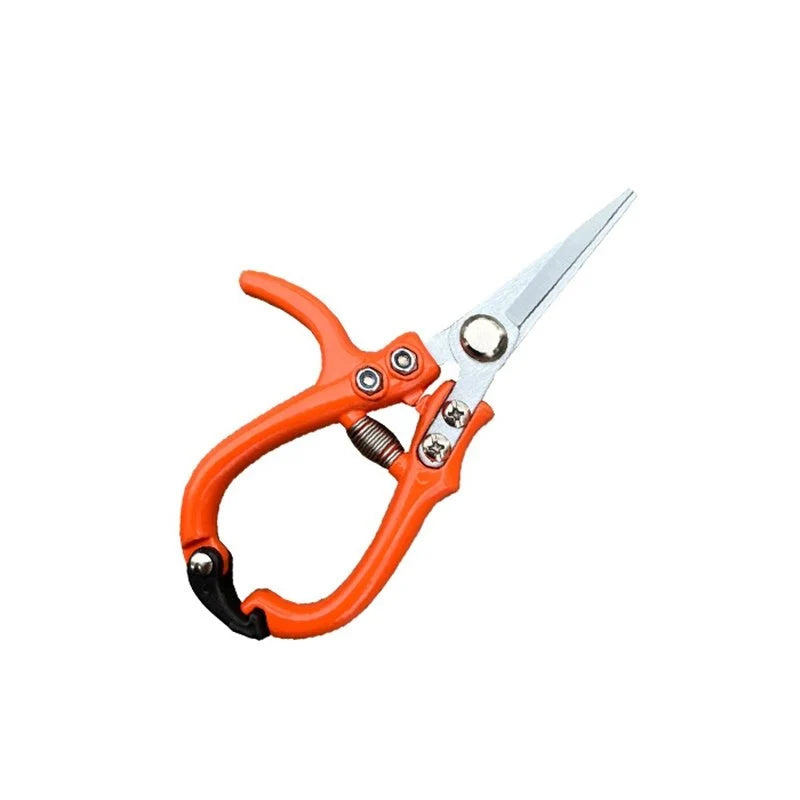 Pruning Shears Stainless Steel Ergonomic Handle & Safety Lock