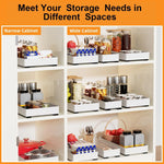 Pull-Out Cabinet Organizer 3-Piece No-Drill 55 lb