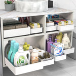 Pull-Out Cabinet Organizer 3-Piece No-Drill 55 lb