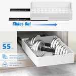 Pull-Out Cabinet Organizer 3-Piece No-Drill 55 lb