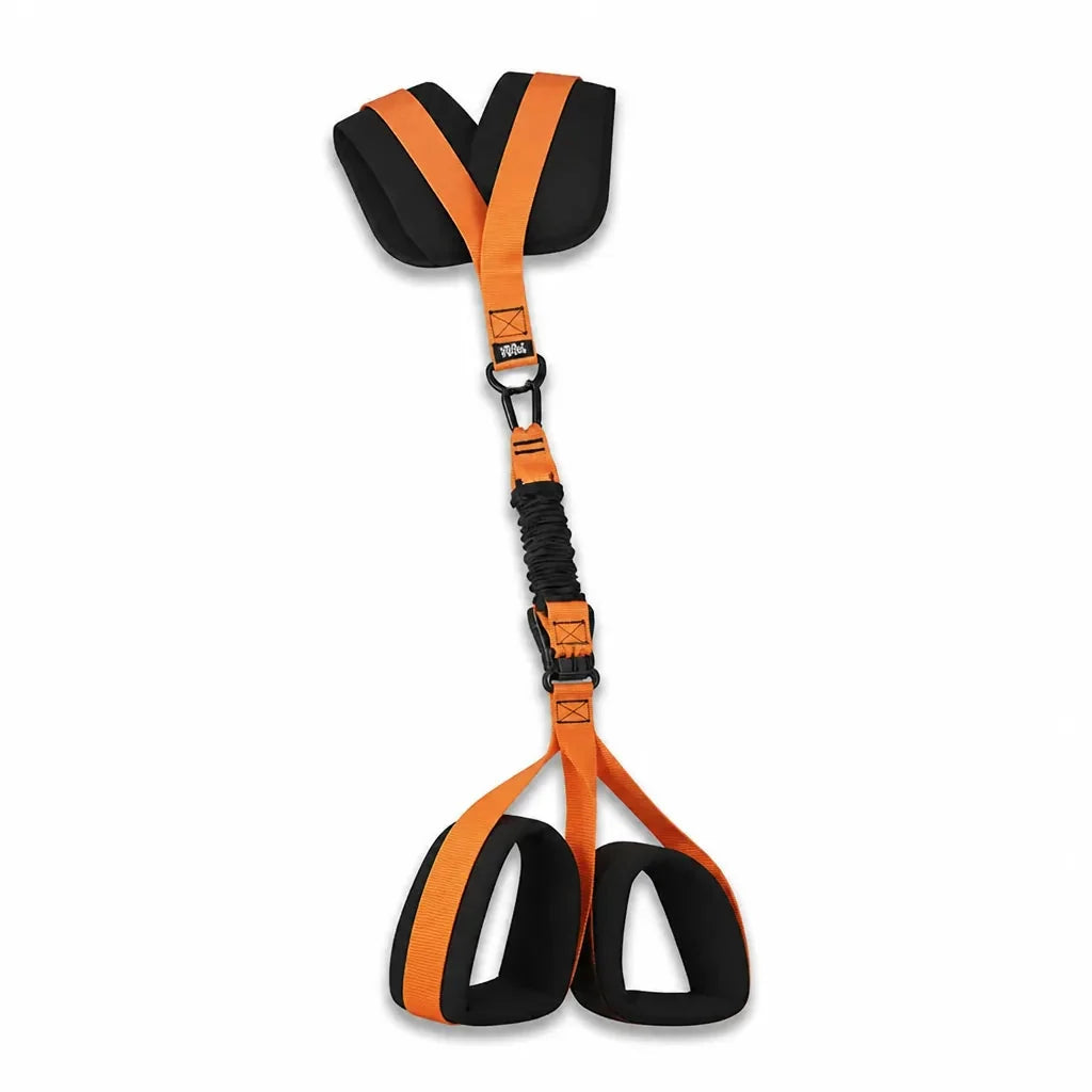 Pull-Up Assistance Bands Double-Foot Stabilizing Up To 150 lb