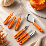 Pumpkin Carving Set Stainless Steel Blades Set of 10 With Storage Bag