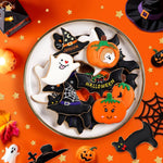 Pumpkin Cookie Cutters Stainless Steel Set of 3